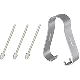 [3 Stück] Original Ersatzspitzen für Samsung Galaxy Z Fold 5 / Fold 4 / Z Fold 3, Stift Stylus Spitze Kit für Samsung S Pen Pro und S Pen Fold Edition Berühren Tips Nibs, Grau